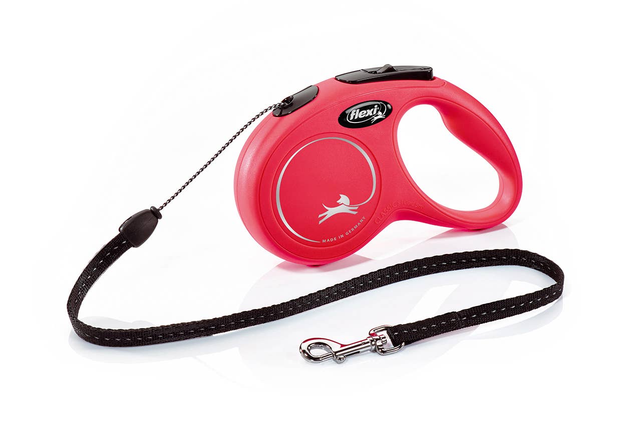 Flexi New Classic koord hondenriem met oprolsysteem