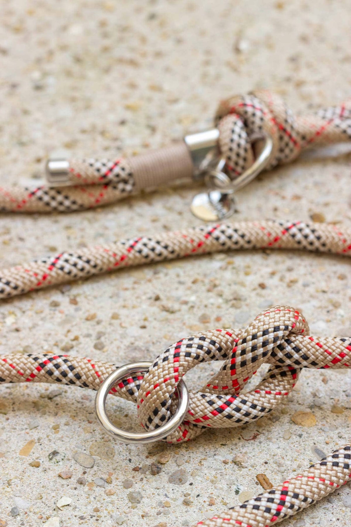 Scottish Tartan Rope Dog Leash
