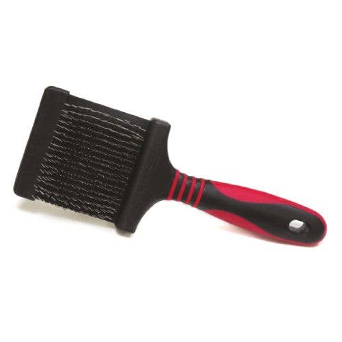 Vanity Double Folding Slicker Brush – Croci