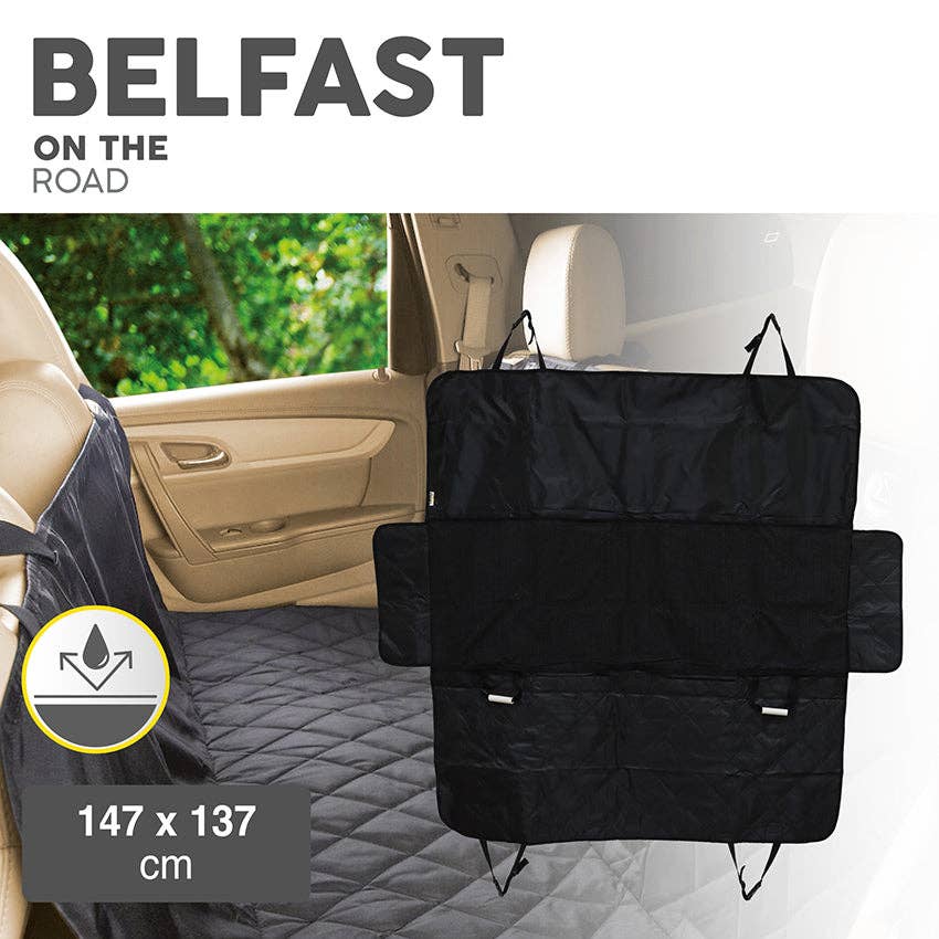 Belfast Waterproof Car Seat Cover for Dogs – 147 x 137 cm – Croci